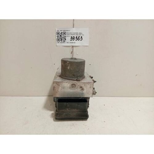 CENTRALINA ABS MINI Cooper 2° Serie 3451 6851839 01 N16B16A benzina 1598 (06>13) 3655195 CENTRALINA ABS MINI Cooper 2° Serie 3451 6851839 01 N16B16A benzina 1598 (06>13) 3655195