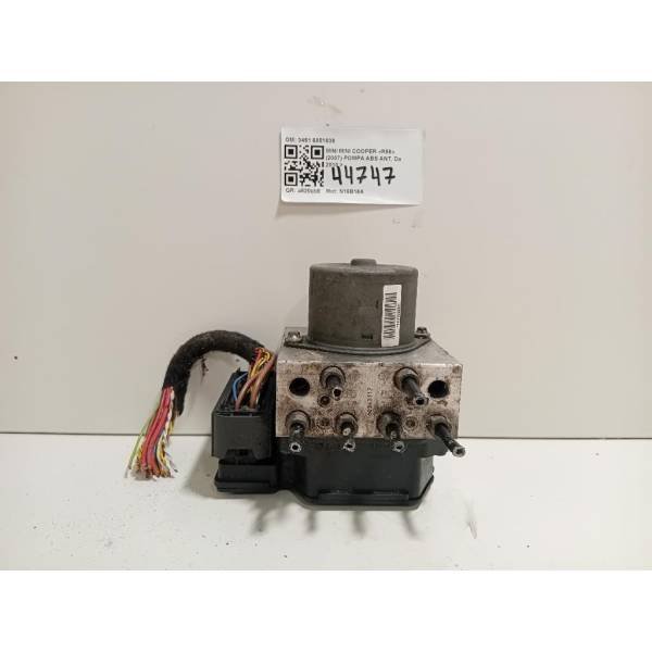 CENTRALINA ABS MINI Cooper 2° Serie 3451 6851839 N16B16A benzina 1598 (06>13) 3655198 CENTRALINA ABS MINI Cooper 2° Serie 3451 6851839 N16B16A benzina 1598 (06>13) 3655198