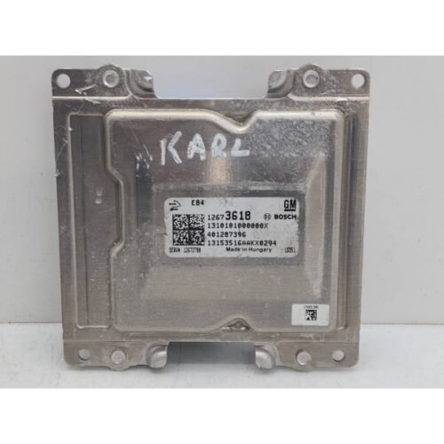 CENTRALINA MOTORE ECU OPEL Karl Serie 12673618 B10XL benzina 999 (15>17) 3672756 CENTRALINA MOTORE ECU OPEL Karl Serie 12673618 B10XL benzina 999 (15>17) 3672756