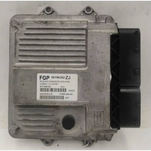 CENTRALINA MOTORE OPEL Corsa C 5P 1° Serie 55196352ZJ Z13DT diesel 1248 (00>03) 3678790 CENTRALINA MOTORE OPEL Corsa C 5P 1° Serie 55196352ZJ Z13DT diesel 1248 (00>03) 3678790