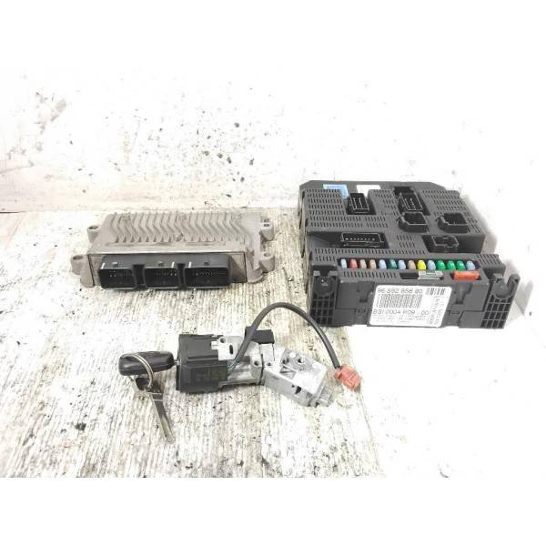 KIT CENTRALINA MOTORE CITROEN C3 2° Serie 9660374680 21565598-3 9659285680 TU1A benzina 1124 (05>10) 3673155 KIT CENTRALINA MOTORE CITROEN C3 2° Serie 9660374680 21565598-3 9659285680 TU1A benzina 1124 (05>10) 3673155