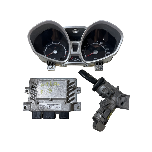 KIT CENTRALINA MOTORE FORD Fiesta 6° Serie s180047003//d7520013//vp8a6f10894 Benzina 1.4 (08>17) 3654731
