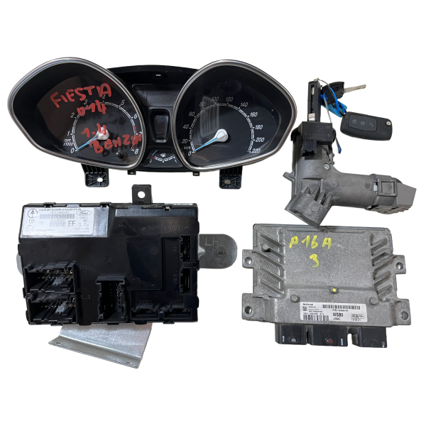 KIT CENTRALINA MOTORE FORD Fiesta 6° Serie f1b112a650fa//116ra000084//c1bt10849eau//11535903h Benzina 1.4 (08>17) 3654767 KIT CENTRALINA MOTORE FORD Fiesta 6° Serie f1b112a650fa//116ra000084//c1bt10849eau//11535903h Benzina 1.4 (08>17) 3654767