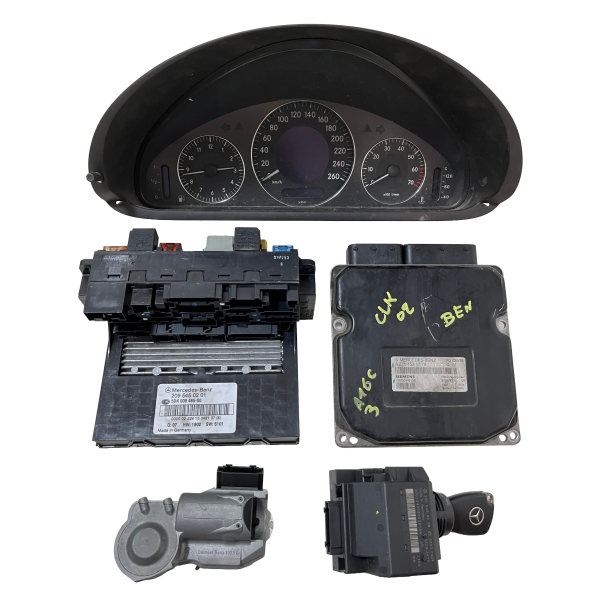 KIT CENTRALINA MOTORE MERCEDES CLK Cabrio W208 a2711531779//2095450201//2095450508//2095403811// Benzina (97>03) 3675180