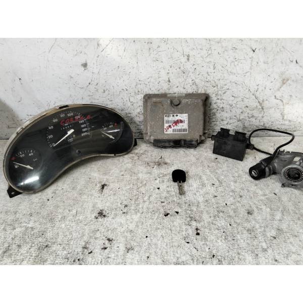 KIT CENTRALINA MOTORE OPEL Corsa B 1° Serie 3P IAW4CV.V6 C 12NZ Benzina 1200 (93>97) 3655824 KIT CENTRALINA MOTORE OPEL Corsa B 1° Serie 3P IAW4CV.V6 C 12NZ Benzina 1200 (93>97) 3655824