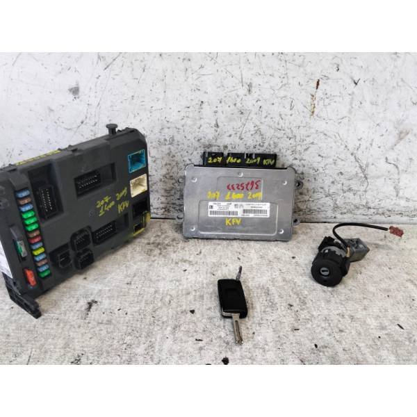 KIT CENTRALINA MOTORE PEUGEOT 207 2° Serie SW9665424480 KFV Bifuel/Gas 1400 (09>) 3677360