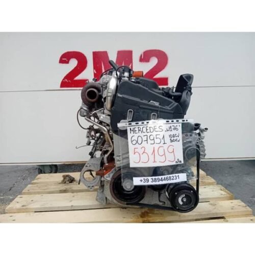MOTORE COMPLETO MERCEDES Classe A Serie (W176) 607951 109 CV 80 KW 607951 (K9K) diesel 1461 (12>18) 3664563 MOTORE COMPLETO MERCEDES Classe A Serie (W176) 607951 109 CV 80 KW 607951 (K9K) diesel 1461 (12>18) 3664563