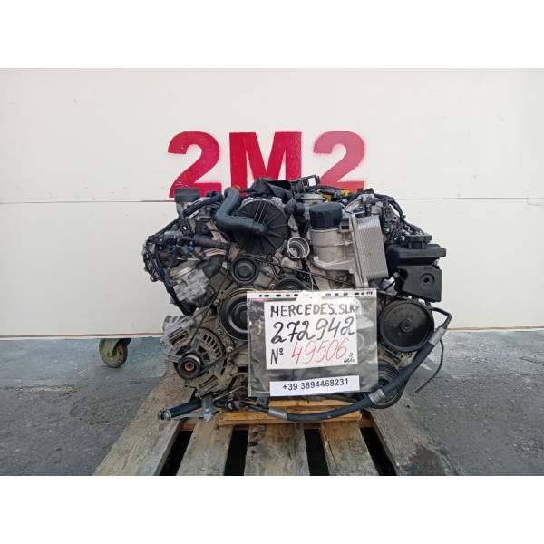 MOTORE COMPLETO MERCEDES SLK W171 2° Serie 272942 231 CV 172 KW 272942 benzina 30 (04>11) 3668083 MOTORE COMPLETO MERCEDES SLK W171 2° Serie 272942 231 CV 172 KW 272942 benzina 30 (04>11) 3668083