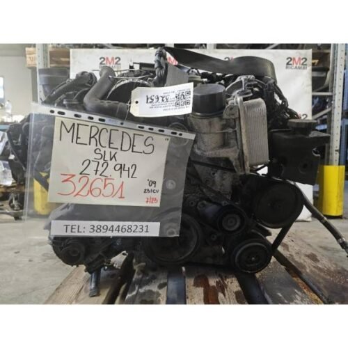 MOTORE COMPLETO MERCEDES SLK W171 2° Serie 272942 231CV 170KW 272942 benzina 30 (04>11) 3668077
