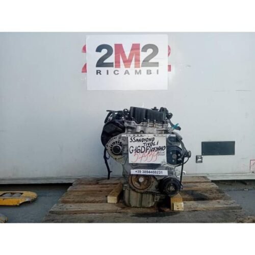 MOTORE COMPLETO SSANGYONG Tivoli Serie G16DF/173910 128 CV 94 KW G16DF / 173910 bifuel/gas 16 (15>) 3667478 MOTORE COMPLETO SSANGYONG Tivoli Serie G16DF/173910 128 CV 94 KW G16DF / 173910 bifuel/gas 16 (15>) 3667478