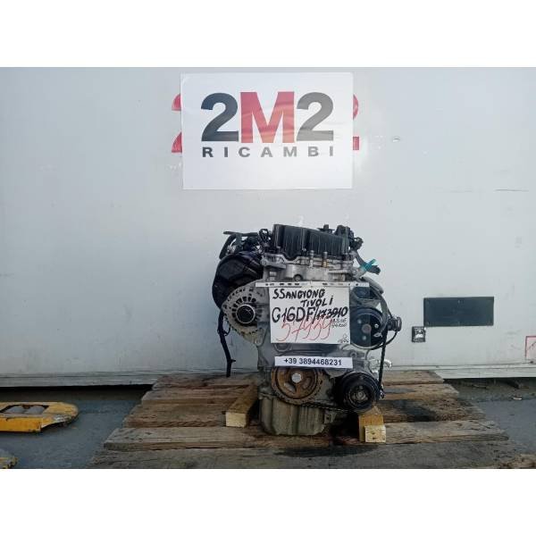 MOTORE COMPLETO SSANGYONG Tivoli Serie G16DF/173910 128 CV 94 KW G16DF / 173910 bifuel/gas 16 (15>) 3667478 MOTORE COMPLETO SSANGYONG Tivoli Serie G16DF/173910 128 CV 94 KW G16DF / 173910 bifuel/gas 16 (15>) 3667478