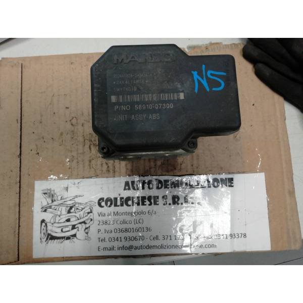 POMPA CENTRALINA ABS KIA Picanto 1° Serie 58910-07300 Benzina (04>08) 3679779 POMPA CENTRALINA ABS KIA Picanto 1° Serie 58910-07300 Benzina (04>08) 3679779