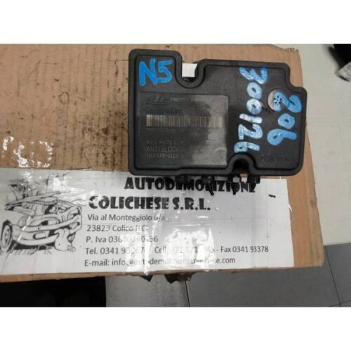 POMPA CENTRALINA ABS PEUGEOT 206 2° Serie 10.0970-1128.3 Benzina (03>09) 3679596 POMPA CENTRALINA ABS PEUGEOT 206 2° Serie 10.0970-1128.3 Benzina (03>09) 3679596