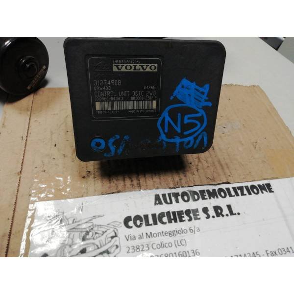 POMPA CENTRALINA ABS VOLVO V50 1° Serie 10.0960-0434.3 Benzina (03>07) 3672932 POMPA CENTRALINA ABS VOLVO V50 1° Serie 10.0960-0434.3 Benzina (03>07) 3672932
