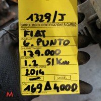 Motore 169A4000 179.000 km FIAT PUNTO 199 2012-2018 1.2 BENZINA 51kW (104067)