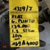 Motore 169A4000 179.000 km FIAT PUNTO 199 2012-2018 1.2 BENZINA 51kW (104067)
