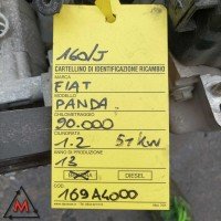 Motore 169A4000 90.000 km FIAT PANDA 319 2012- 1.2 BENZINA 51kW usato (104667) Motore 169A4000 90.000 km FIAT PANDA 319 2012- 1.2 BENZINA 51kW usato (104667)