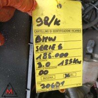 Motore 306D1 185.000 km BMW SERIE E39 1998-2003 3.0 DIESEL 135kW usato (104498) Motore 306D1 185.000 km BMW SERIE E39 1998-2003 3.0 DIESEL 135kW usato (104498)