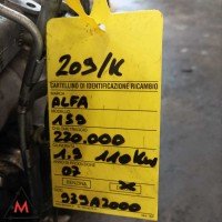 Motore 939A2000 220.000 km ALFA ROMEO 159 2005-2011 1.9 DIESEL 110kW (105234) Motore 939A2000 220.000 km ALFA ROMEO 159 2005-2011 1.9 DIESEL 110kW (105234)