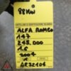 Motore AR32104 245.000 km ALFA ROMEO 147 MK1 2000-2005 1.6 BENZINA 88kW (104064)