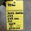 Motore AR32104 245.000 km ALFA ROMEO 147 MK1 2000-2005 1.6 BENZINA 88kW (104064)