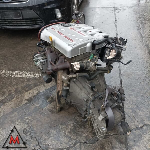 Motore AR37203 129.000 km ALFA ROMEO 147 MK1 2000-2005 1.6 BENZINA 77kW (104062) Motore AR37203 129.000 km ALFA ROMEO 147 MK1 2000-2005 1.6 BENZINA 77kW (104062)