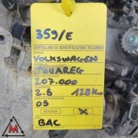 Motore BAC 207.000km VOLKSWAGEN TOUAREG 2002-2007 2.5 DIESEL 128kW usato (94957)
