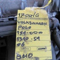 Motore BUD 159000 km Volkswagen Polo 9N3 2005-2009 1.4 benzina 59KW usato (77405