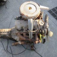 Motore d'epoca 115C000 per Fiat 1500 1961-1967 usato (35924 106-2-B-2)