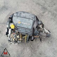 Motore F8Q K6 197.000 km RENAULT CLIO II 1998-2001 1.9 DIESEL 47 kW usato 113175