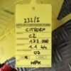 Motore HFX 132.000 km CITROEN C2 2003-2009 1.1 BENZINA 44,10kW usato (106004)