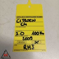 Motore RHJ per CITROEN C4 MK1 2004-2010 2.0 DIESEL 100kW usato (105678)