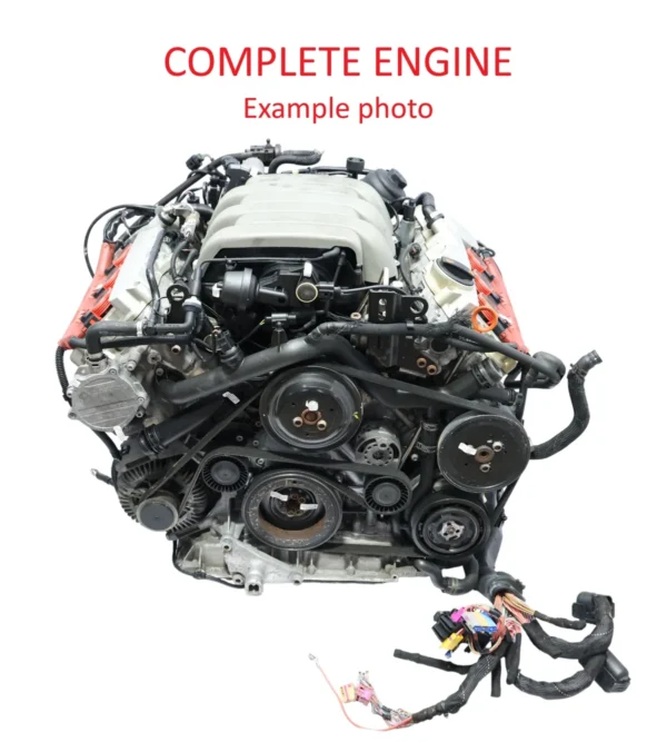 Motore semicompleto Audi A4 B7 A6 C6 AUK 255 CV — 06E100031D Motore semicompleto Audi A4 B7 A6 C6 AUK 255 CV — 06E100031D