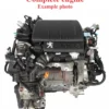 Motore semicompleto Peugeot 307 1.6 HDi 9HZ DV6TED4 — 0135GL