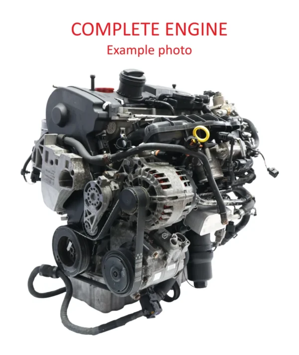Motore semicompleto VW Volkswagen Golf MK6 R — 06F100098A Motore semicompleto VW Volkswagen Golf MK6 R — 06F100098A